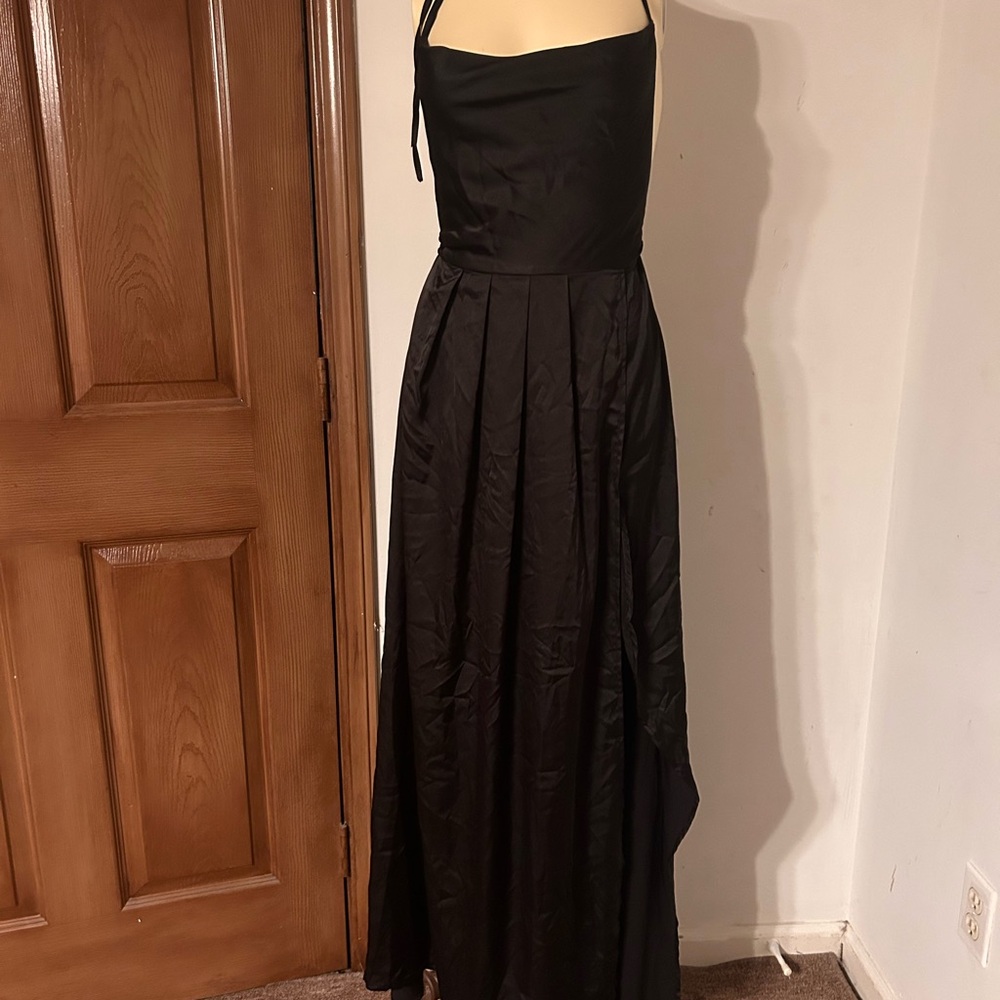 Elegant Black Evening Gown